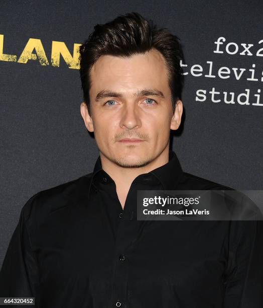 Actor Rupert Friend attends the ATAS Emmy screening of Showtime's "Homeland" at NeueHouse Hollywood on April 3, 2017 in Los Angeles, California.