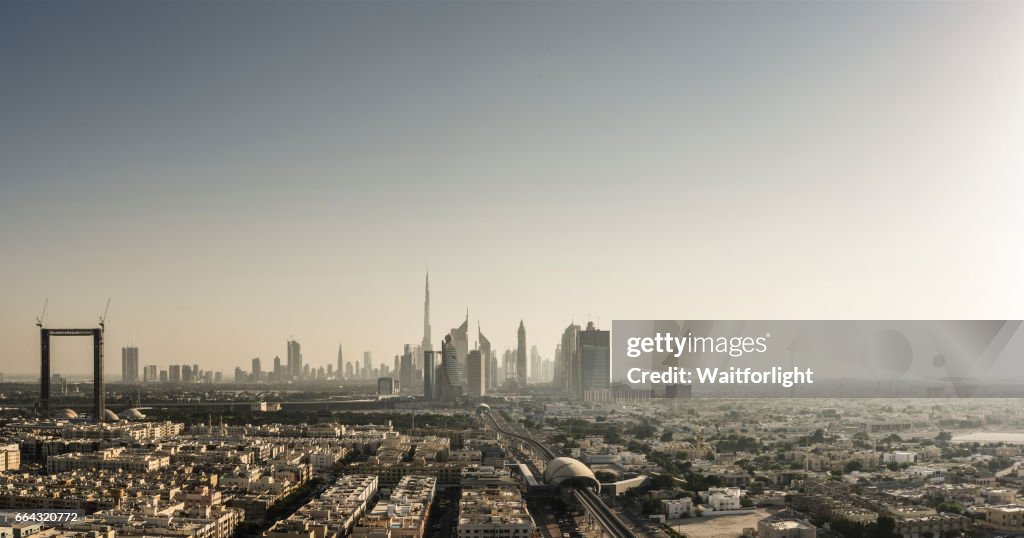 Skyline of Dubai