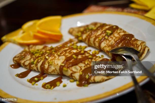 crepes - bavarian crepes stock pictures, royalty-free photos & images