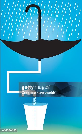 912 Rainwater Harvesting High Res Illustrations - Getty Images