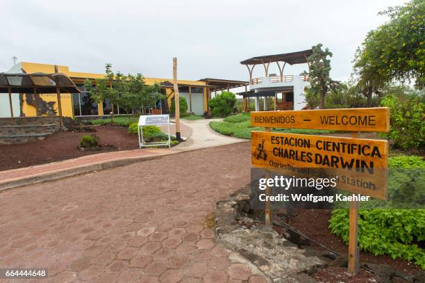 The Charles Darwin Research Station in Puerto Ayora on Santa Cruz Island in the Galapagos Islands, Ecuador.