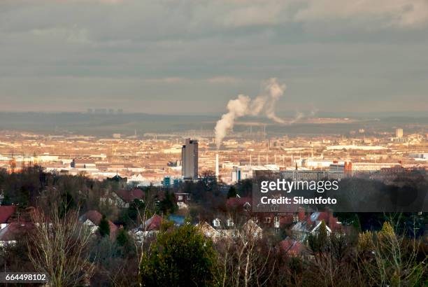 greatful sheffield landscape - silentfoto sheffield stock pictures, royalty-free photos & images