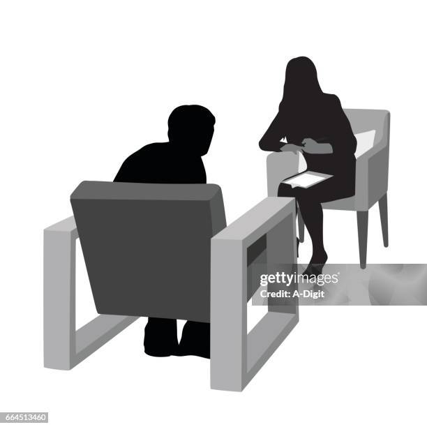 therapist advice - psychiatrist stock illustrations