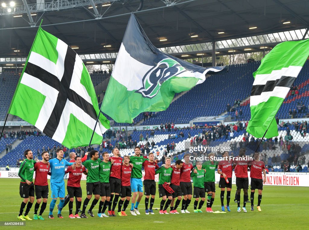 Hannover 96 v 1. FC Nuernberg - Second Bundesliga