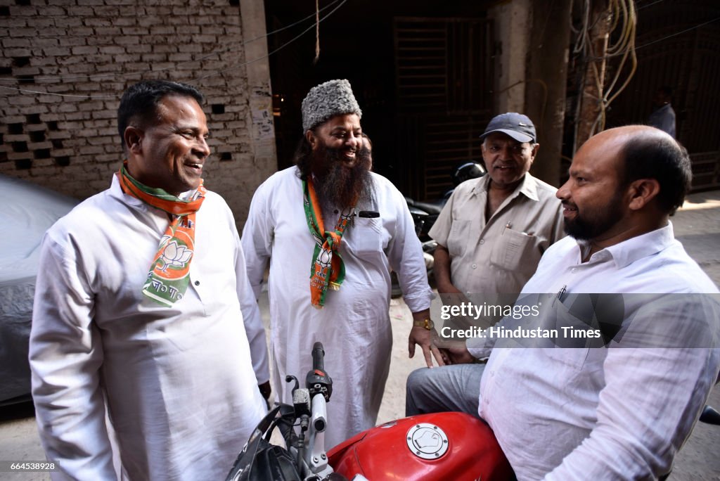 BJP MCD Candidate From Ward Abul Fazal Enclave Jamal Haider
