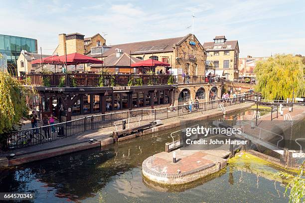 camden lock, london - camden lock stock pictures, royalty-free photos & images