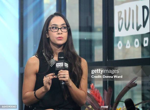 Mendez Brooks appears to promote "Crazy Is My Superpower" during the BUILD Series at Build Studio on April 4, 2017 in New York City.