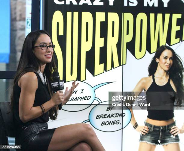 Mendez Brooks appears to promote "Crazy Is My Superpower" during the BUILD Series at Build Studio on April 4, 2017 in New York City.