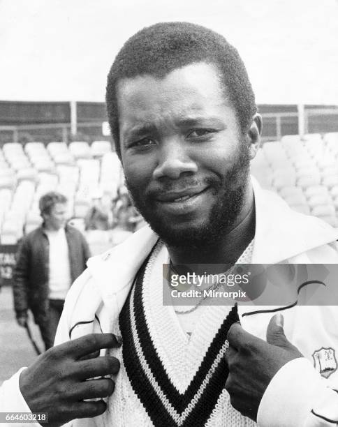 Malcolm Marshall - Cricket Player - West Indies Fast Bowler 29th May 1984.