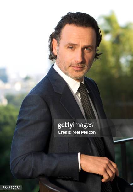 Actor Andrew Lincoln is photographed for Los Angeles Times on March 17, 2017 in Los Angeles, California. PUBLISHED IMAGE. CREDIT MUST READ: Mel...