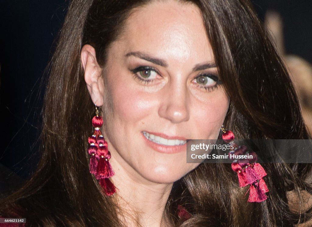 The Duchess Of Cambridge Attends The Opening Night Of "42nd Street" In Aid Of The East Anglia Children's Hospice
