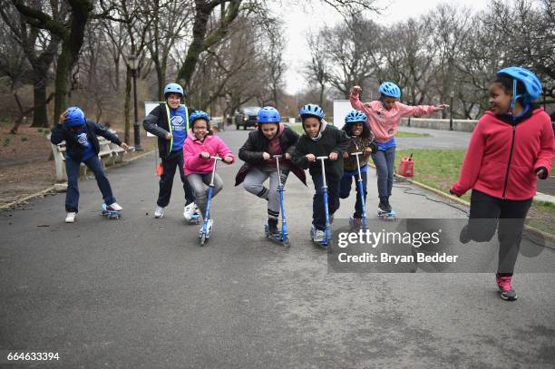 Josh Duhamel Partners with Claritin® and Boys and Girls Clubs of America to Launch the "Be An Outsider Campaign" on April 4, 2017 in New York City.