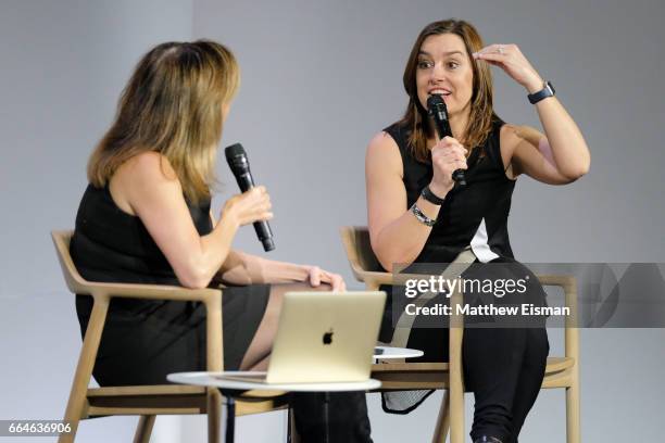 Flywheel CEO Sarah Robb O'Hagan discusses her new book "Extreme You: Step Up, Stand Out, Kick Ass, Repeat" with NBC News correspondent Janet Shamlian...