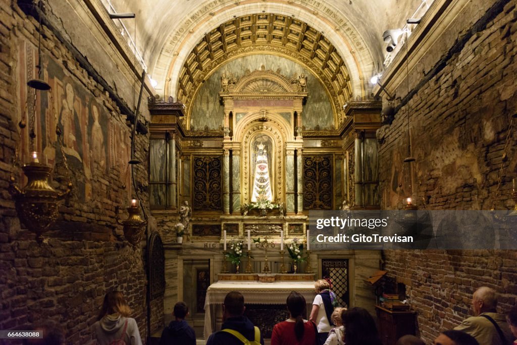 Loreto,Sacello,interior of Santa Casa