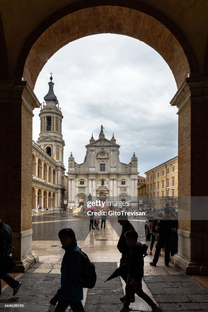 Loreto, vista de la Basílica