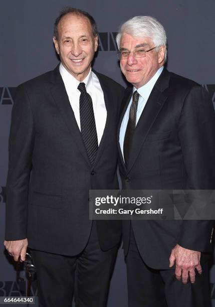 Real estate developer Bruce Ratner and event honoree, former BAM Board Chair Alan Fishman attend The Alan Gala at The BAM Howard Gilman Opera House...