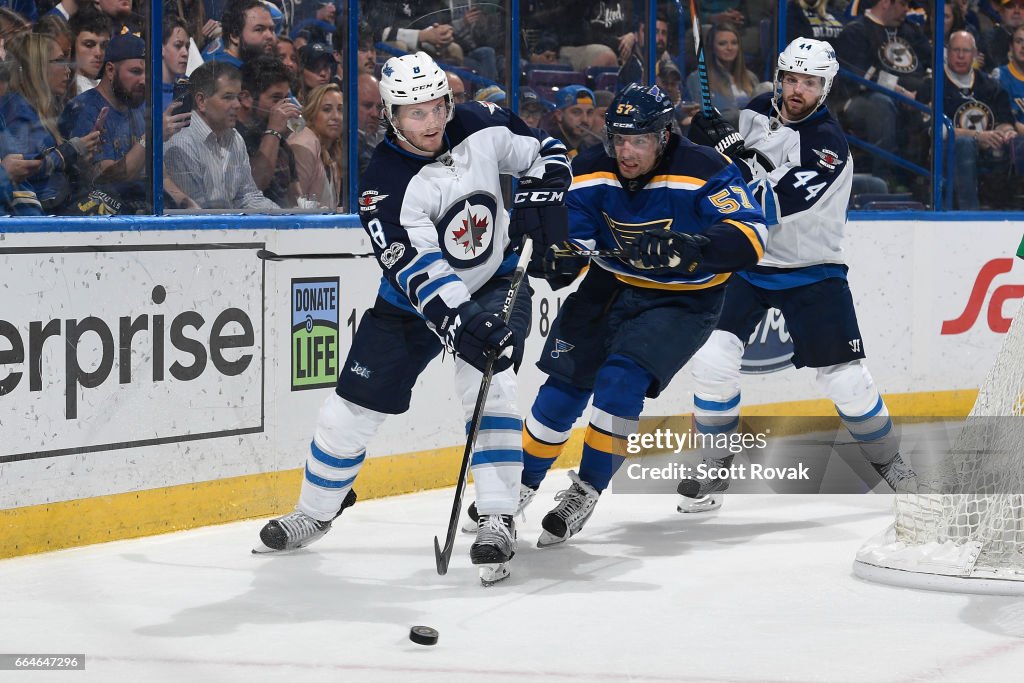 Winnipeg Jets v St Louis Blues