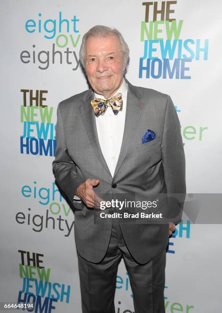 Chef Jacques Pepin attends the 4th Annual "Eight Over Eighty" Benefit Gala Honors at Mandarin Oriental New York on April 4, 2017 in New York City.