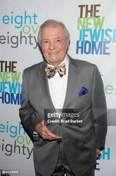 Chef Jacques Pepin attends the 4th Annual "Eight Over Eighty" Benefit Gala Honors at Mandarin Oriental New York on April 4, 2017 in New York City.
