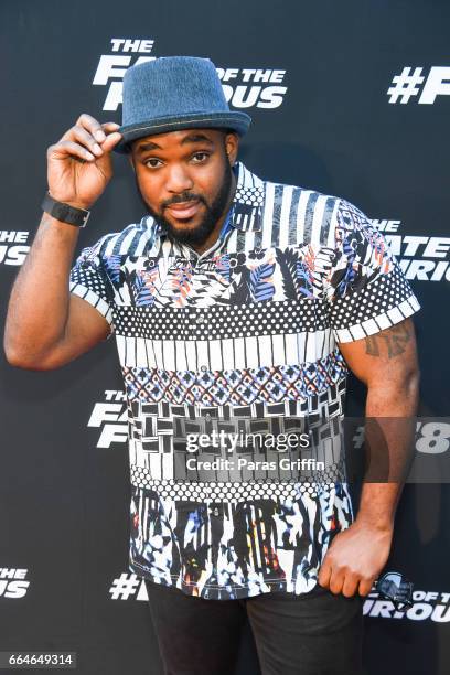 Headkrack attends "The Fate Of The Furious" Atlanta red carpet screening at SCADshow on April 4, 2017 in Atlanta, Georgia.