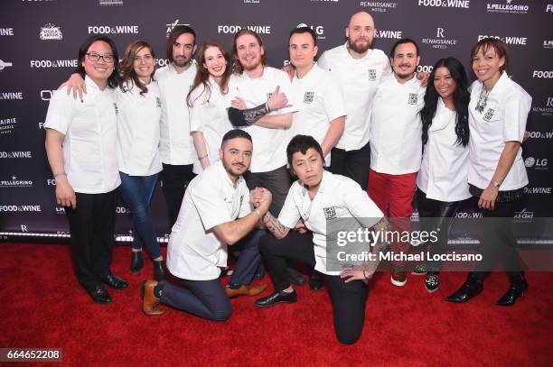 Best New Chefs Peter Cho, Sara Kramer, Jordan Kahn, Sarah Hymanson, Noah Sandoval, Val Cantu, Jay Blackinton, Rico Torres, Angie Mar, Nina Compton,...