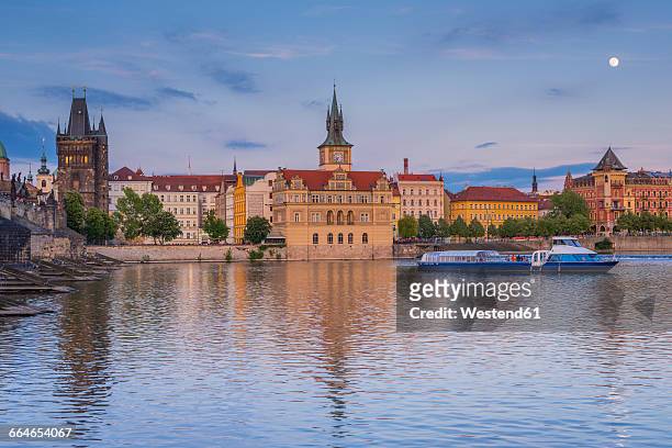 czechia, prague, bedrich smetana museum in former waterworks, old town with water tower - smetana museum stock pictures, royalty-free photos & images
