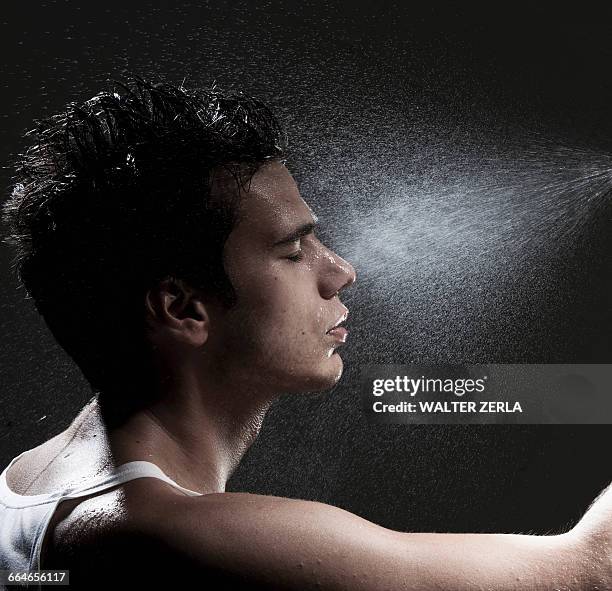 Water Getting Sprayed 1,773 Water Sprayed In Face Stock Photos, High-Res Pictures, and Images ...