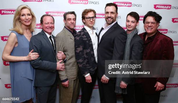 Actors Lou Liberatore, Michael McKeever, Ryan Spahn, Anna Holbrook, Matthew Montelongo, Leland Wheeler and Joe Brancato attends "Daniel's Husband"...