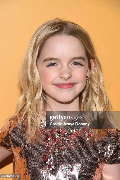 Mckenna Grace attends the premiere of Fox Searchlight Pictures' "Gifted" at Pacific Theaters at the Grove on April 4, 2017 in Los Angeles, California.