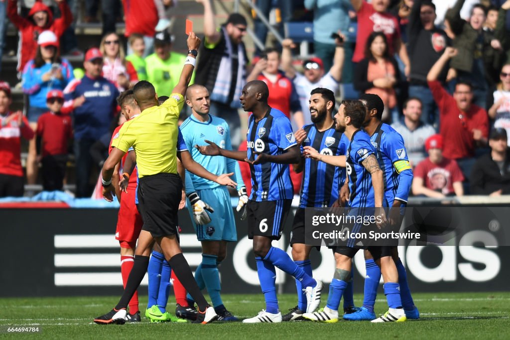 SOCCER: APR 01 MLS - Montreal Impact at Chicago Fire