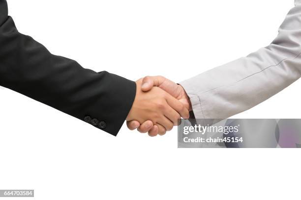 shake hand for agreement in business concept. - shaking bildbanksfoton och bilder