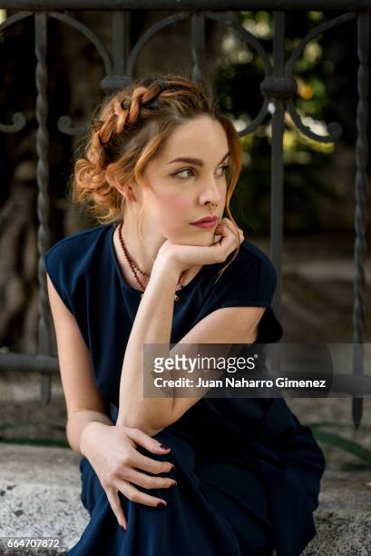 Amarna Miller poses during a portrait session during of the 20th Malaga Film Festival on March 21, 2017 in Malaga, Spain.