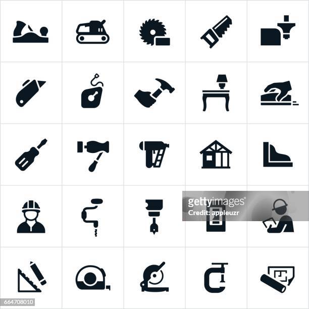 tischlerarbeit symbole - vise grip stock-grafiken, -clipart, -cartoons und -symbole
