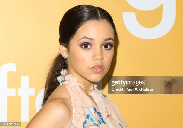 Actress Jenna Ortega attends the premiere of "Gifted" at Pacific Theaters at the Grove on April 4, 2017 in Los Angeles, California.