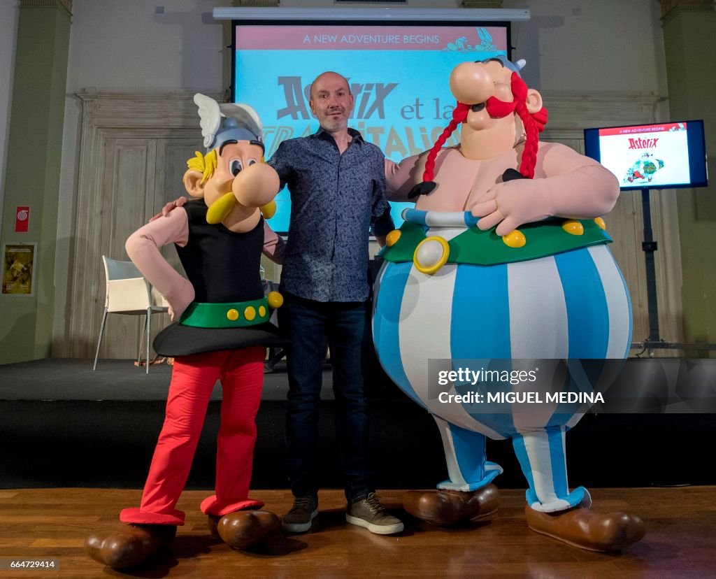 ITALY-FRANCE-LITERATURE-ASTERIX-OBELIX-COMICS