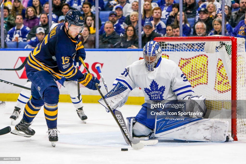 NHL: APR 03 Maple Leafs at Sabres