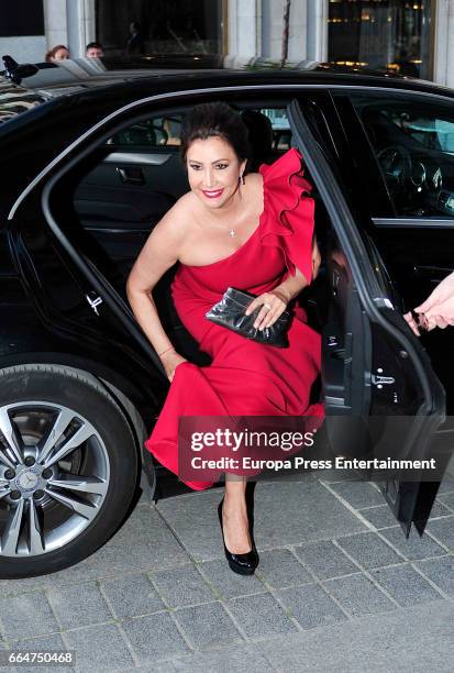 Maria Bravo attends the Global Gift Gala 2017 at Royal Theatre on April 4, 2017 in Madrid, Spain.