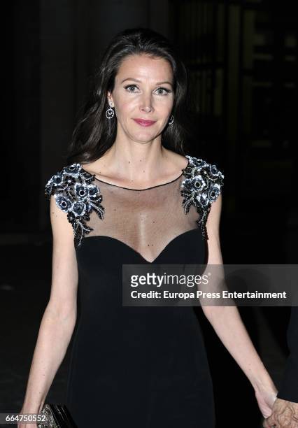 Esther Doña attends the Global Gift Gala 2017 at Royal Theatre on April 4, 2017 in Madrid, Spain.