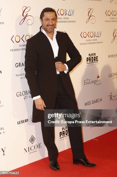 Rafael Amargo attends the Global Gift Gala 2017 at Royal Theatre on April 4, 2017 in Madrid, Spain.