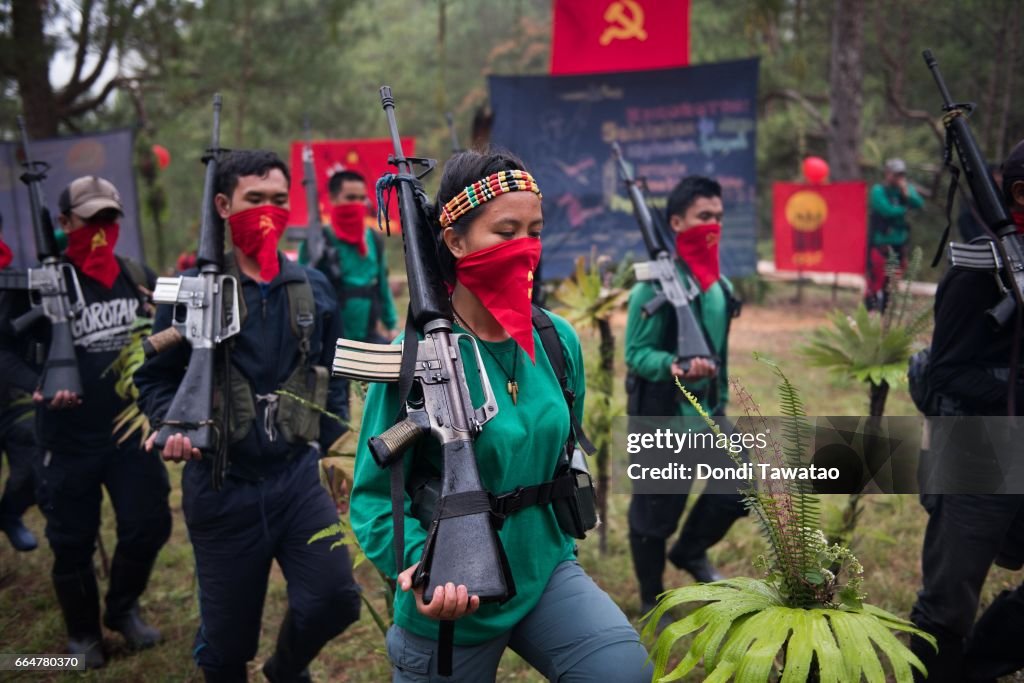Filipino Communist Rebels Tie The Knot In Camp