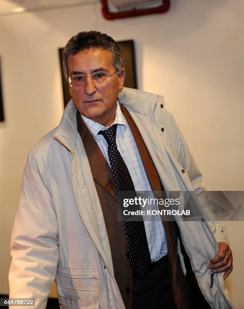 Italian anti Mafia prosecutor Franco Roberti.