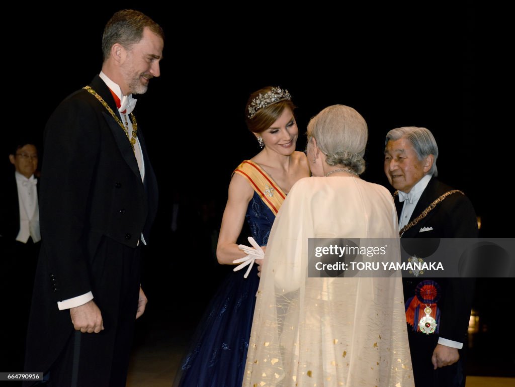 JAPAN-SPAIN-ROYALS-DIPLOMACY
