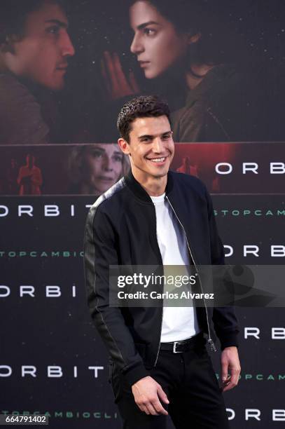 Spansih actor Alex Gonzalez attends 'Orbita 9' photocall at the Telefonica Flagship Store on April 5, 2017 in Madrid, Spain.