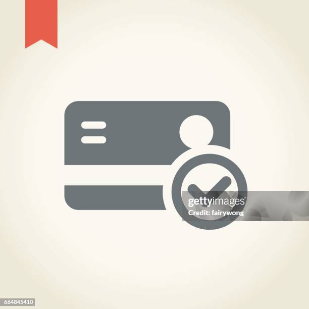 credit card icon - holding computer chip stock illustrations