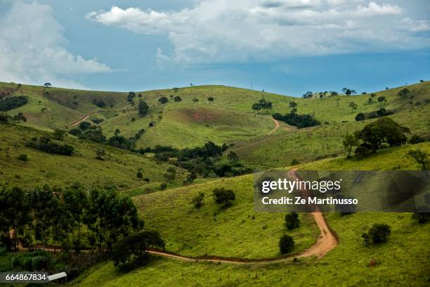 rural scenery - paisagem com nuvens stock pictures, royalty-free photos & images