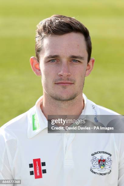 Gloucestershire's Gareth Roderick during the media day at The Brightside Ground, Bristol.