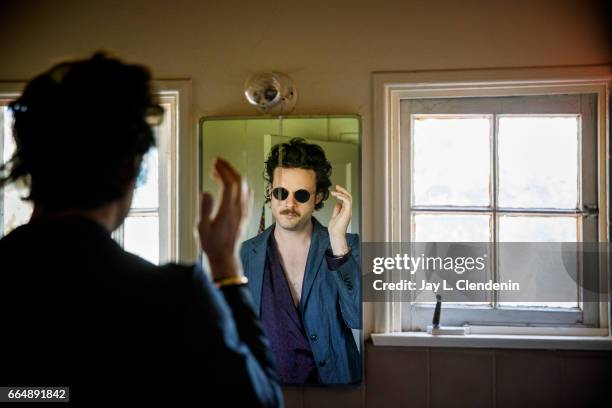 Singer Father John Misty, Joshua Tillman is photographed for Los Angeles Times on March 13, 2017 in Los Angeles, California. PUBLISHED IMAGE. CREDIT...
