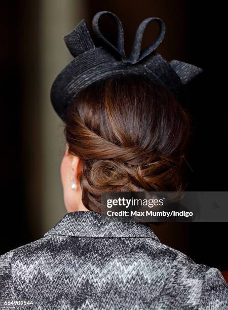 Catherine, Duchess of Cambridge attends a Service of Hope at Westminster Abbey on April 5, 2017 in London, England. The multi-faith Service of Hope...