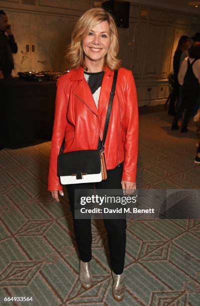 Glynis Barber attends as Jo Wood launches her organics range at Fortnum & Mason on April 5, 2017 in London, England.