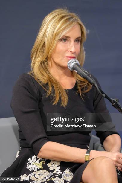 Sonja Morgan of The Real Housewives of New York speaks during Jenny McCarthy's series, 'Inner Circle,' on her SiriusXM show 'The Jenny McCarthy Show'...